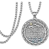 Lieditia God is Greater than the Highs and Lows Necklace 925 Sterling Silver the Highs and Lows Pendant Jewelry Gifts For Women