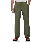 Cubavera Men's Linen-Blend Lightweight Pants with Drawstring (Size Small - 5X Big &amp; Tall)