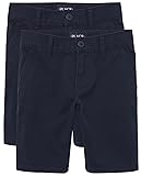 The Children's Place Girl's Chino Shorts, Tidal, 5