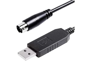 Xiusiyt USB Programming Cable CT-62 for Yaesu FT-100, FT-817, FT-818, FT-857, FT-897 Series Radios, 5.9ft