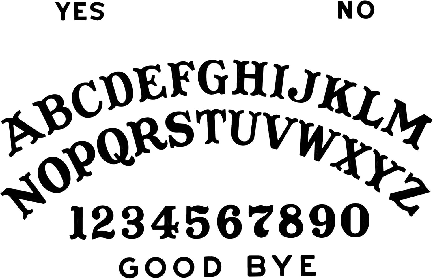 Amazon Com Celycasy Ouija Board Vinyl Decal Home Kitchen