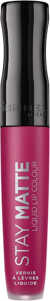 Rimmel Stay Matte Liquid Lip Colour Heartbeat - Long Lasting Matte Lipstick view 2