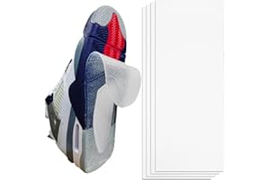 XQDALIN Sole Protector for Sneakers 2 Pack Clear Red Bottom Shoe Protector for Christian Louboutin Stain-Resistant Anti-Scratch Compatible for All Sneaker & High Heels 13X5.1 INCH Sheets