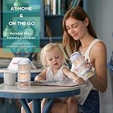 Termichy Baby Milk Powder Dispenser Pots 2 Pack Grey Stackable Formula Container view 6