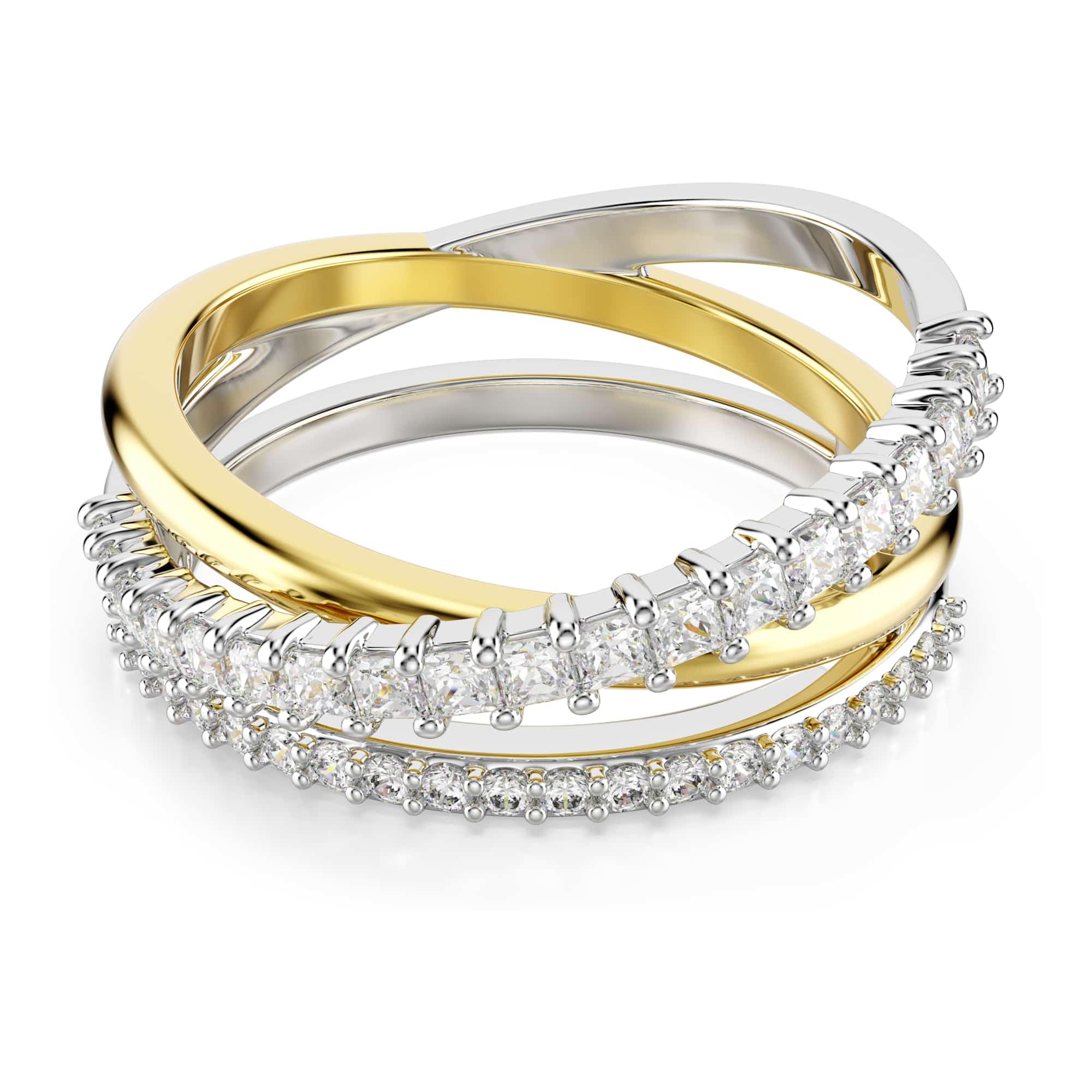 Swarovski Hyperbola ring, Mixe...