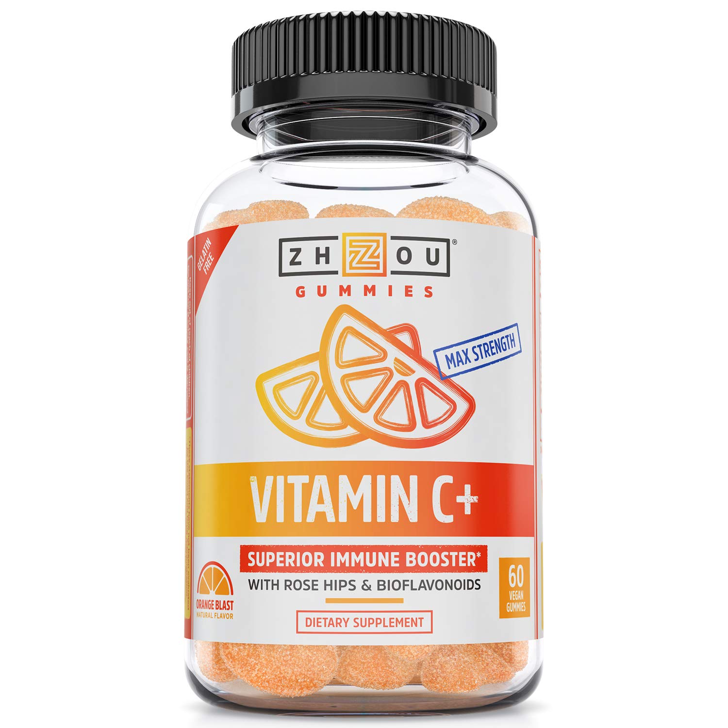 Vitamin C+ Gummies Rapid Immunity Booster Gummy Vitamins, Vitamin C