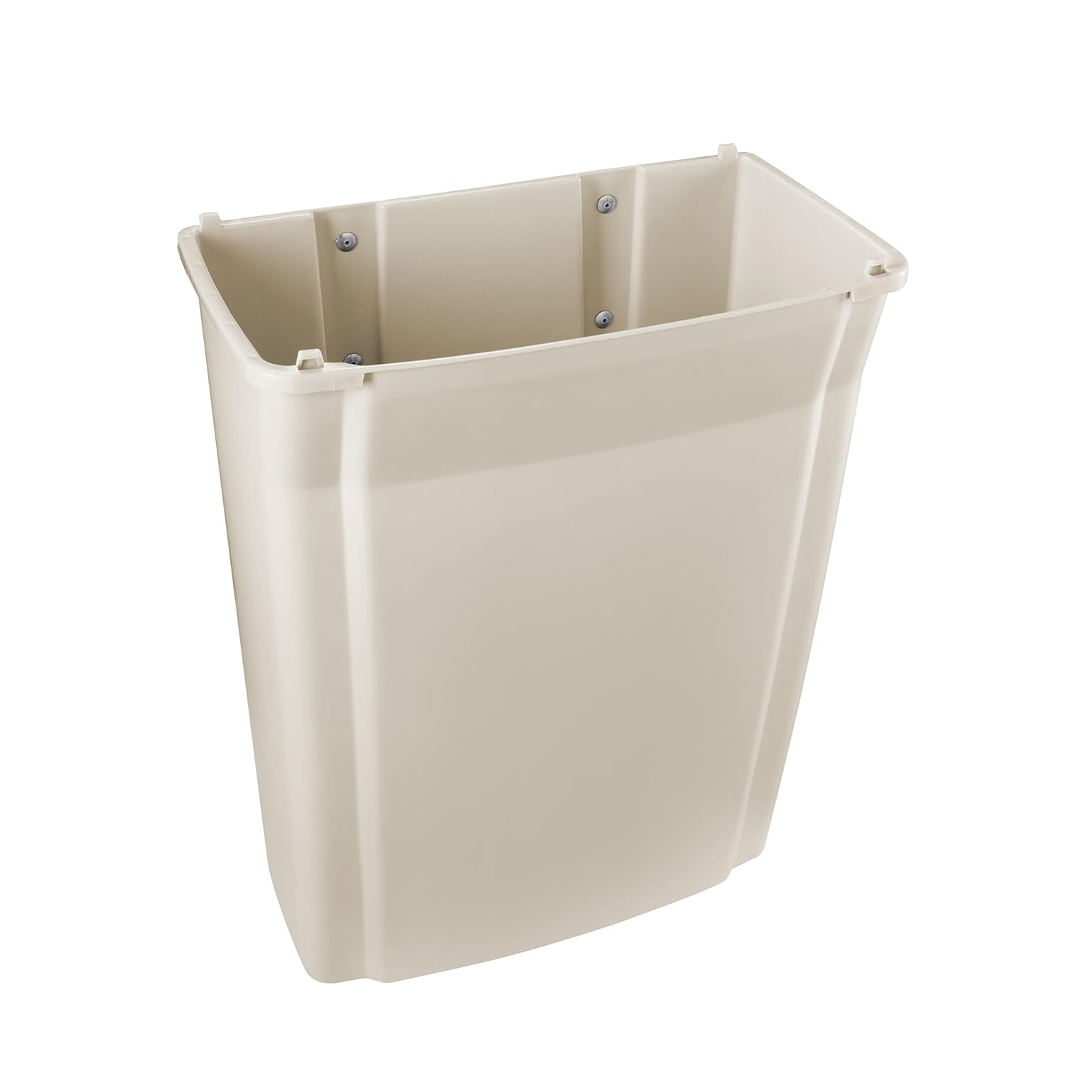 Rubbermaid Commercial Products-FG782200BEIG Slim Jim Wall Mounted Container, 56.8 L - Beige: Waste Bins: Industrial & Scientific