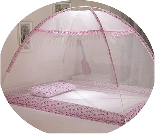 newborn bed with mosquito net