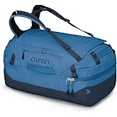 Osprey Transporter Durable Squffel Bag - Water Resistant Square Split Travel Duffel Backpack
