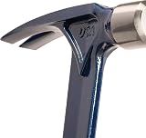 Estwing E6/15S 15oz Vinyl Ultra Hammer Blue Smooth Face Magnetic Nail Starter view 4