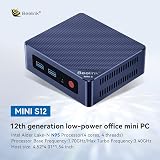 Beelink MINI S12 Mini PC 12th Gen Alder Lake N95 8GB RAM 256GB SSD 4K view 2