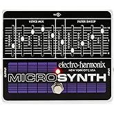 Electro-Harmonix Micro Synth Analog Guitar Synth Pedal | From the classic early synthesizer sounds to custom creations, the Micro Synth creates classic fat analog synth sounds!