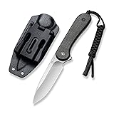CIVIVI Fixed Blade Elementum Knife 3.98" D2