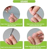 BEZOX Ingrown Toenail Corrector Set 40 Pcs Pain-Free Toenail Strips view 3