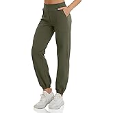 VOOVEEYA Women's Joggers Yoga Pants with Pockets Running Sweatpants High Waisted Stretchy Lounge Pants