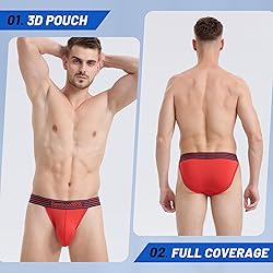 BAMBOO COOL Men's Bikini Underwear Contour Pouch