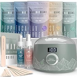 Tress Wellness Waxing Kit for Brazilian Wax - Easy
