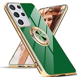 Aitipy for Samsung Galaxy S21 Ultra Case with 1