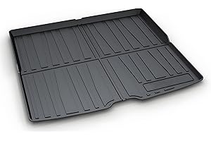 YQBRAND XC40 Cargo Mat - All-Weather 3D Custom-Fit Waterproof Non-Slip Durable Odorless TPO Trunk Tray Floor Mat with Raised Lip Compatible with 2020-2025 Volvo XC40