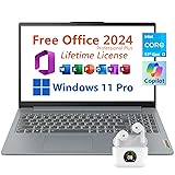 Lenovo 15.6" Student Slim Laptop, Free Microsoft