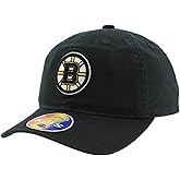 ZHATS NHL Unisex Kids NHL Officially Licensed Youth Adjustable Hat Scholarship Icon Black