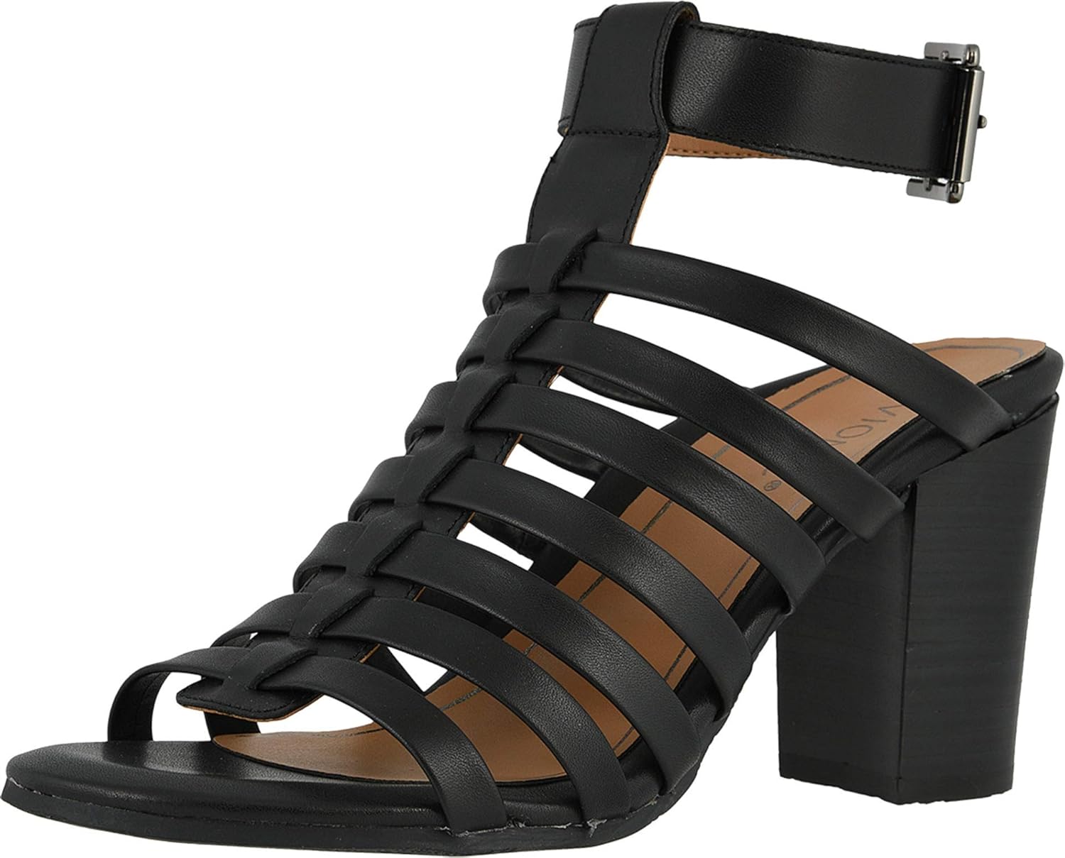 Amazon.com | Vionic Women's Perk Sami Strappy Sandals - Ladies Heels with Concealed Orthotic 