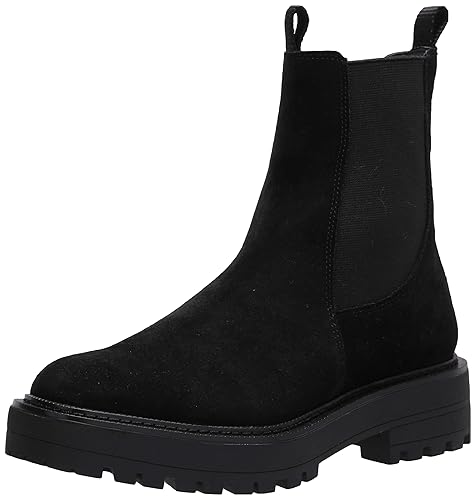 Sam Edelman womens Laguna Chelsea Boot, Black Suede, US in Oman