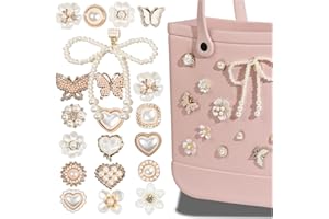 Mon Caramel Resin Beach Bag Accessories Charms,Resin Beach Totes Accessories Inserts,Daisy Flower Bag Charms