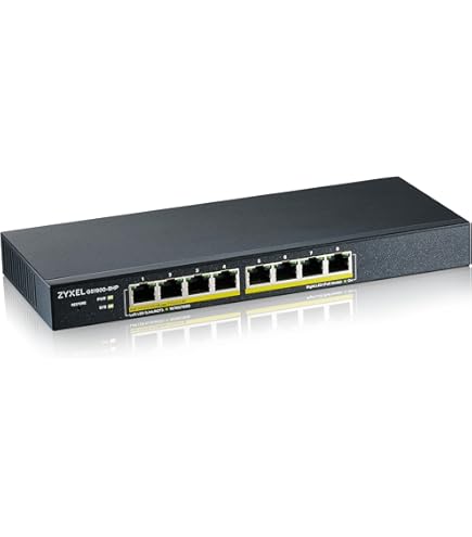 Amazon.com: Zyxel 8-Port Gigabit Ethernet Switch | Smart-Managed