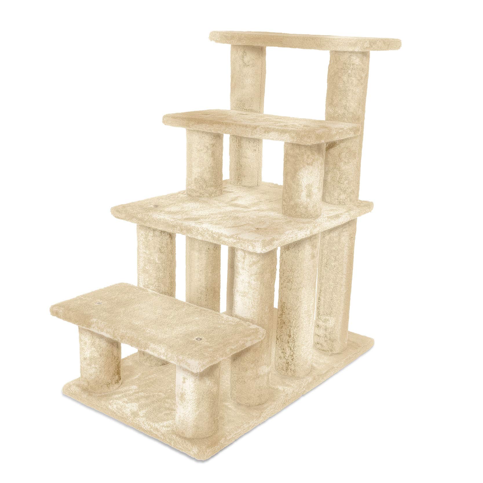 Furhaven Pet Stairs Steady Paws Easy MultiStep Furniture Pet Stairs