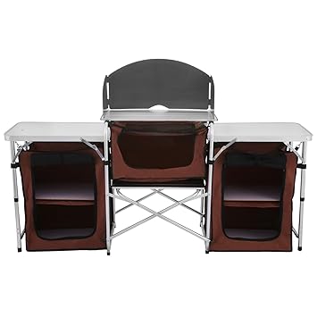 Ozark Trail Camping Outdoor Use Kitchen Cooking Stand Aluminum