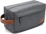 KK Water Resistant Hanging Toiletry Travel Bag Blue Large Capacity view 1