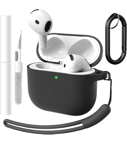 Amazon.com: Brujula for AirPods 4 with ANC Case Silicone