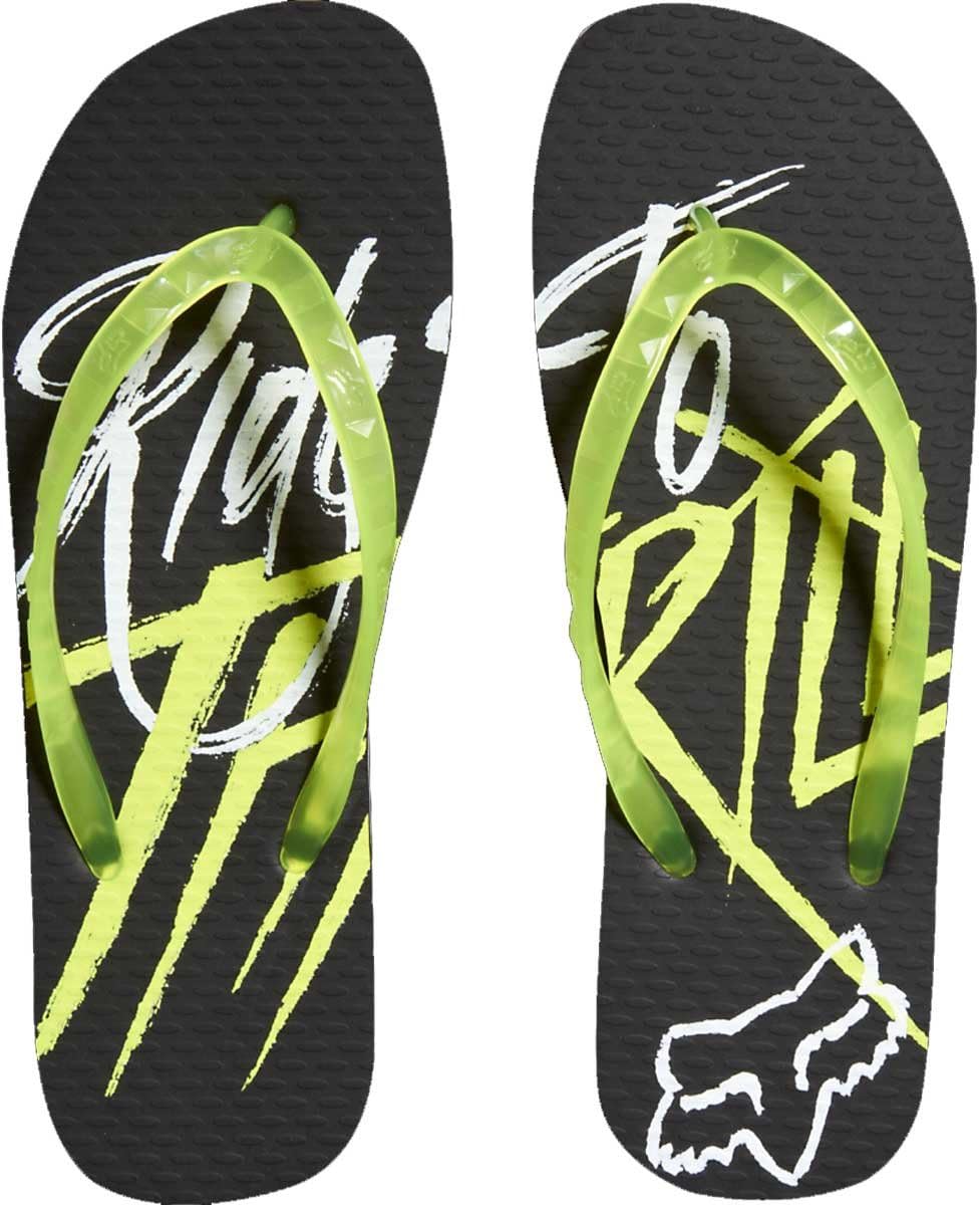 fox racing flip flops