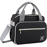 Crossbody Small Diaper Bag, Cute Mini Baby Diaper Tote Bags with Insulated Pockets for Traveling Outdoor Parent