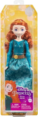 Mattel Disney Princess Merida Posable Doll with Sparkling Outfit HLW13 view 6