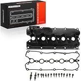 A-Premium Engine Valve Cover with Valve Cover Gasket &amp; Bolts | Fits Volkswagen Beetle 2006-2018, Golf 2010-2014, Jetta 2005-2014, Passat 2012-2014, Rabbit 2006-2009, L5 2.5L