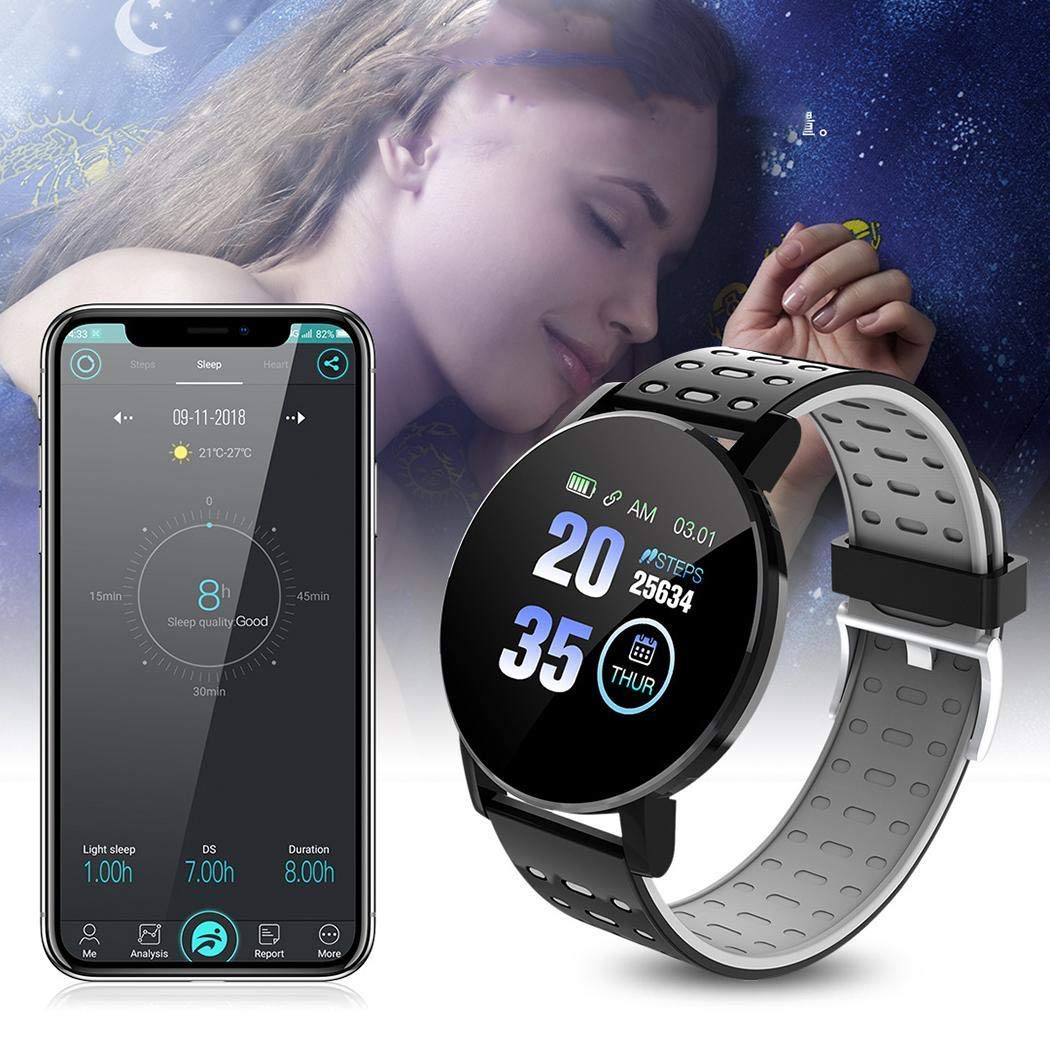 pairris Pantalla táctil Smart Watch Sports IP67 Impermeable Monitor de sueño de Ritmo cardíaco Smartwatches