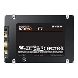 SAMSUNG SSD 870 EVO, 2 TB, Form Factor 2.5