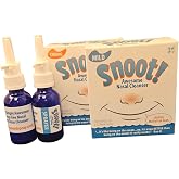 Snoot! Nasal Cleanser (1 Mild+1 Strong) 2 pack+2 Blue Nasal Sprayers