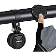 OOPSCOOL Bike Horn Adjustable 80-130DB, Electric Bicycle Bell USB Rechargeable, Waterproof Bicycle Accessories for Adults Mountain Bike Bells Whistle