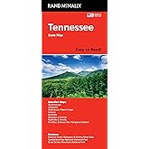 Rand McNally Easy to Read: Tennessee State Map