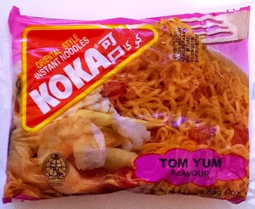 Koka Oriental Style Instant Noodles Tom Yam Flavour 6 X 85gm Amazon De Lebensmittel Getranke