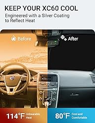 Proadsy 2024 Upgrade Front Windshield Sun Shade