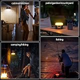lanktoo Rechargeable Camping Lantern Remote Power Bank USB C 300H 5 Modes view 9