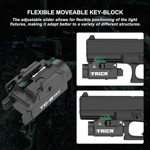 DefendTek Gun Flashlights - Rechargeable Rail-Mounted Flashlight And Red Laser Light Combo For Shotgun Pistol And Handgun Gun Accessories Weapons Dt M2 Red Full DefendTek Gun Flashlights - Rechargeable Rail-Mounted Flashlight And Red Laser Light Combo For Shotgun Pistol And Handgun Gun Accessories Weapons Dt M2 Red Full
