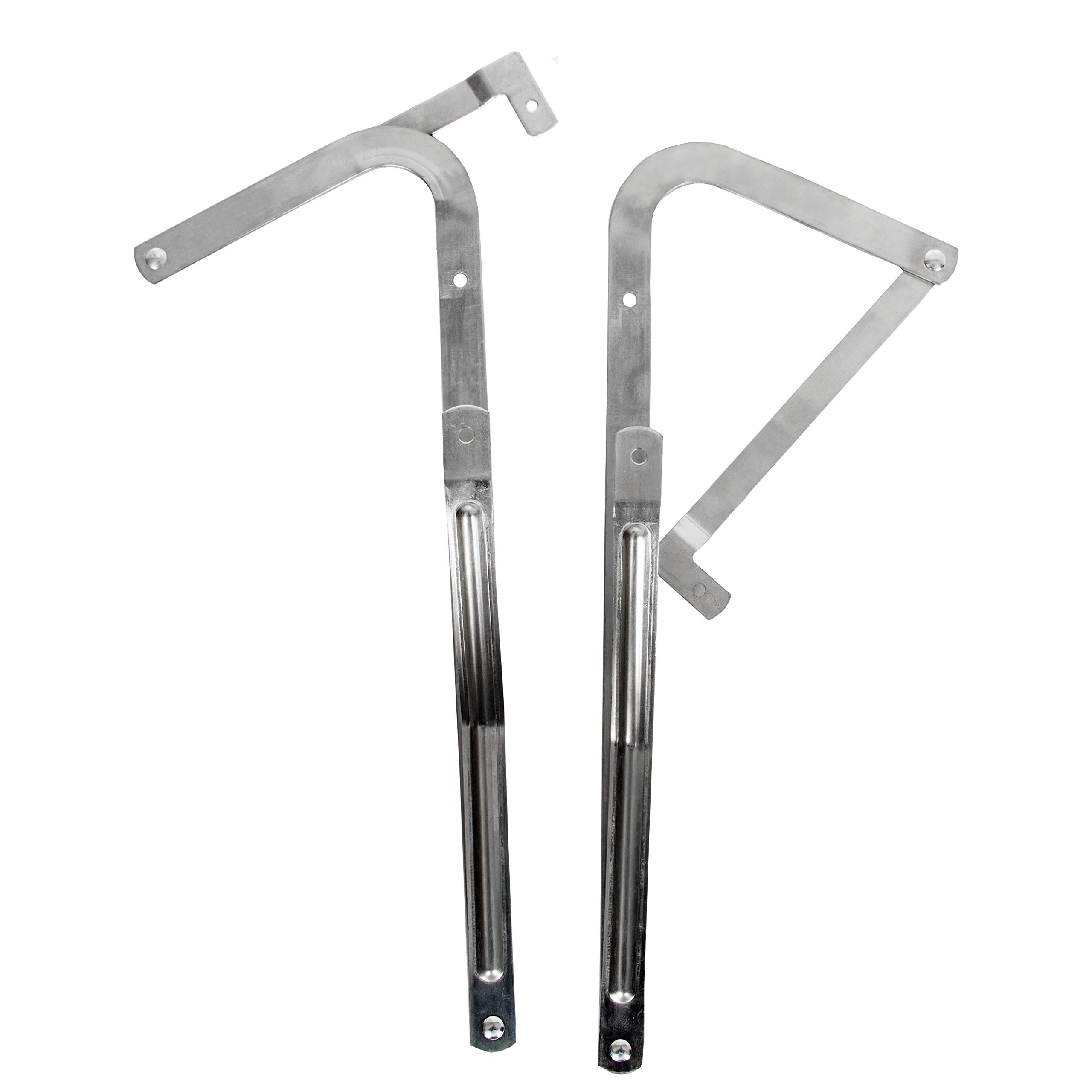 ECOTRIC Attic Ladder Spreader Replacement Hinge Arms Kit for Werner 55-1 MFG 2006 and Older - (Pair)