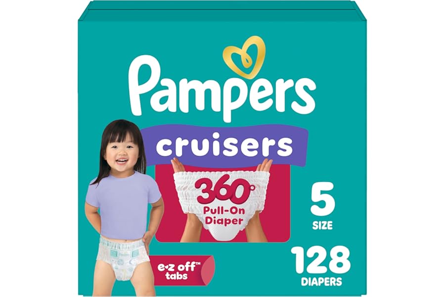 Gift Idea: Pampers Cruisers 360 Pull-On Diaper (Size 5)