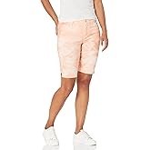 Gloria Vanderbilt Womens Mid Rise Feminine Cut Bermuda Short Petite