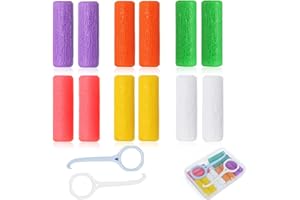 12PCS Aligner Chewies with Aligner Remover, Orthodontic Seaters for Invisalign, Dental Chewing Tools for Adults & Teens
